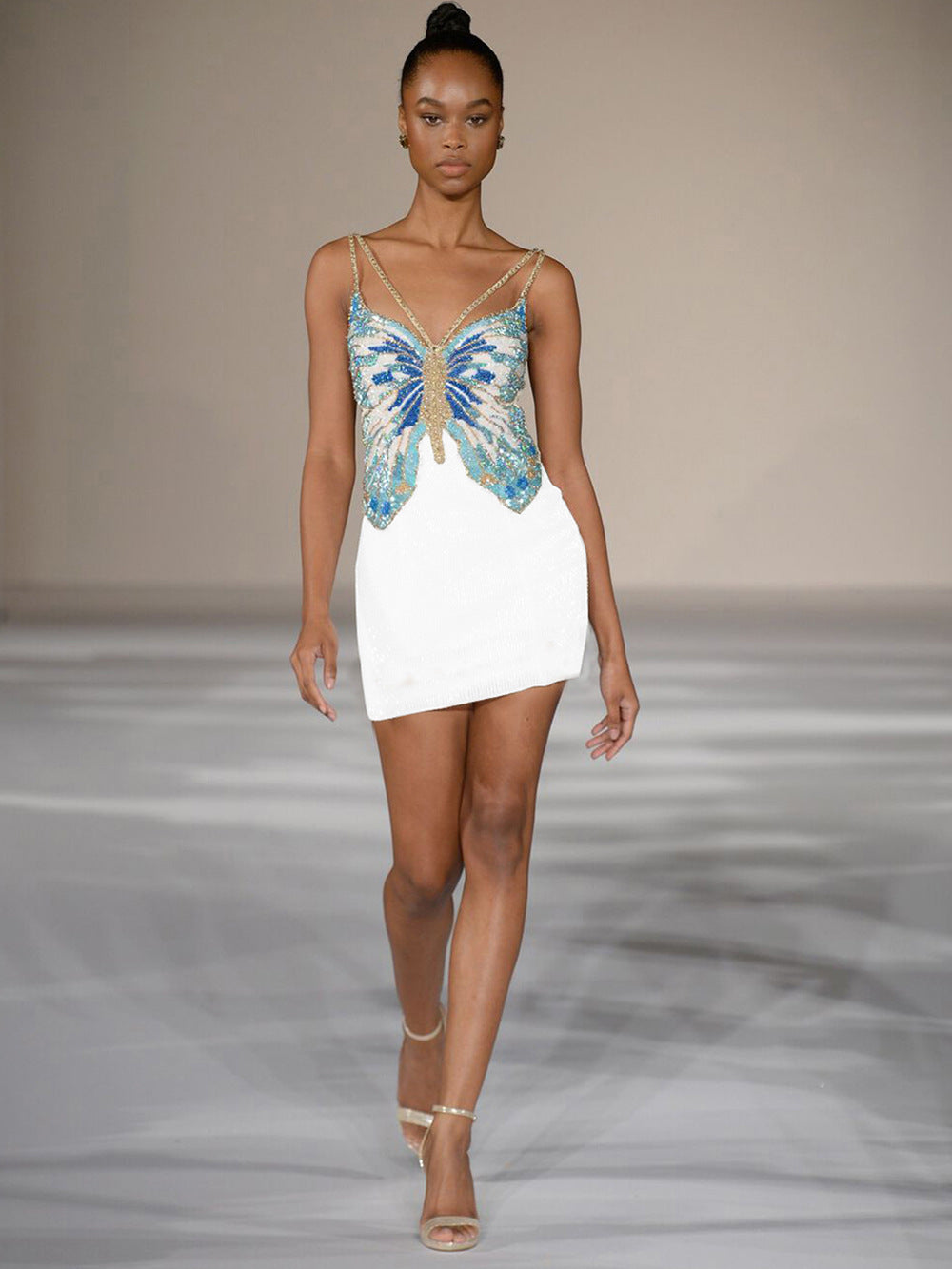 Blue Butterfly Dress